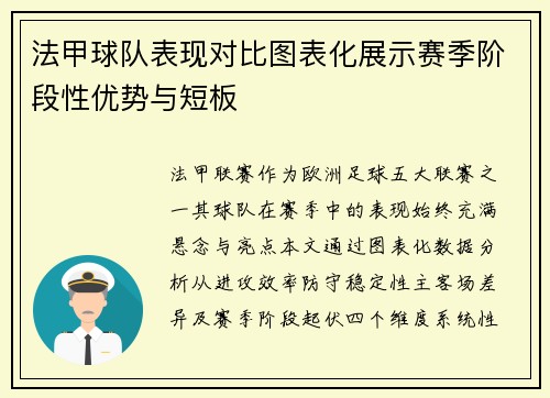 法甲球队表现对比图表化展示赛季阶段性优势与短板